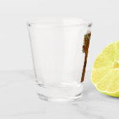 Verdrehter Baum Schnapsglas (Links)