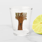 Verdrehter Baum Schnapsglas (Vorderseite)