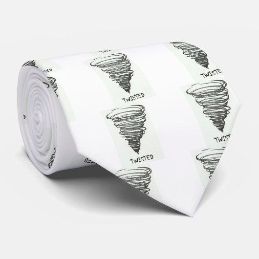 VERDREHTER TORNADO KRAWATTE (Gerollt)