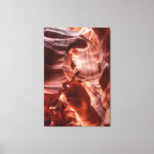 Verdrehtes Gap Leinwanddruck