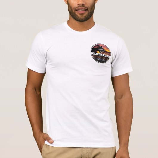 VERDREHTES HILO T-Shirt (Vorderseite)