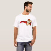 verdrehtes munkey T-Shirt (Vorne ganz)