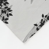Verdrehtes Pflänzchen Fleecedecke (Ecke)