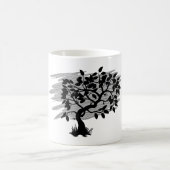 Verdrehtes Pflänzchen Kaffeetasse (Mittel)