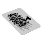 Verdrehtes Pflänzchen Magnet (Rechte Seite)
