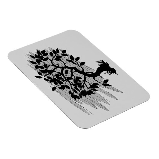 Verdrehtes Pflänzchen Magnet (Rechte Seite)