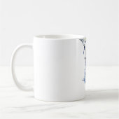 Verdrehtes Speerfisch-Springen Kaffeetasse (Links)