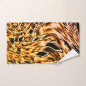 Verdrillt mit einem leichten Schatten von Korallen Badhandtuch Set (Handtuch)