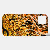 Verdrillt mit einem leichten Schatten von Korallen Case-Mate iPhone Hülle (Rückseite (Horizontal))