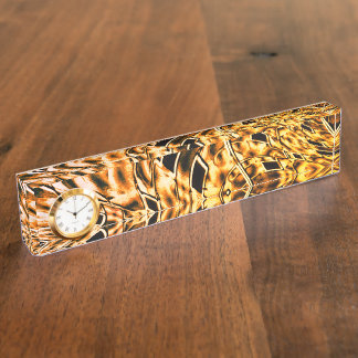 Verdrillt mit einem leichten Schatten von Korallen Namensplakette