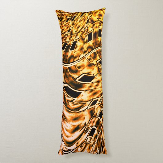 Verdrillt mit einem leichten Schatten von Korallen Seitenschläferkissen (Rückseite (Vertikal))