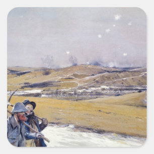 Verdun, 1916 quadratischer aufkleber
