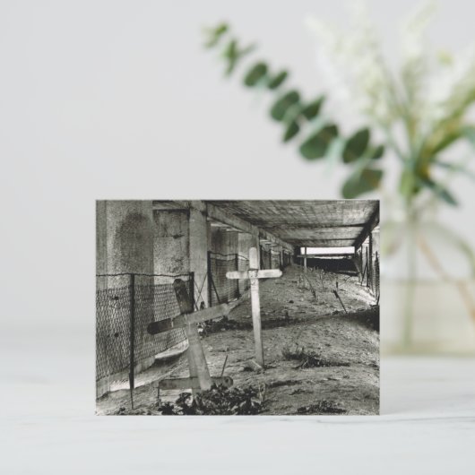 Verdun, Bayonet Denkmal 1nterior Postkarte (Stehend Vorderseite)