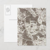 Verdun Postkarte (Vorne/Hinten)