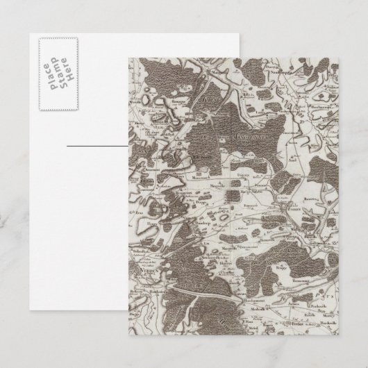 Verdun Postkarte (Vorne/Hinten)