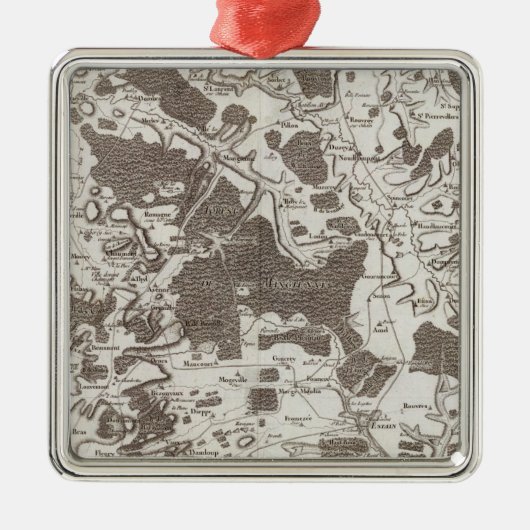 Verdun Silbernes Ornament (Vorne)