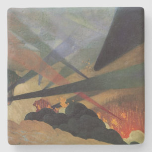 Verdun (Weltkriegs-Schlachtfeld) (von Vallotton) Steinuntersetzer