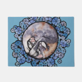 Verdünnte Calico Cat Cuddles Maine Coon Cats Fußmatte (Vorderseite)