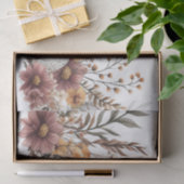 Verdünnte Ostereier mit Blume Seidenpapier (Geschenk)