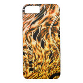 Verdünntes Fraktal mit leichter Korallenschattieru Case-Mate iPhone Hülle (Rückseite)