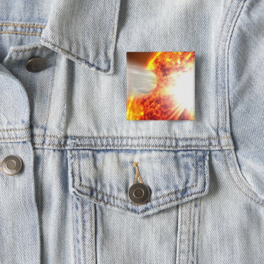 Verdunstung der Atmosphäre von Hd 189733b Button (Beispiel)