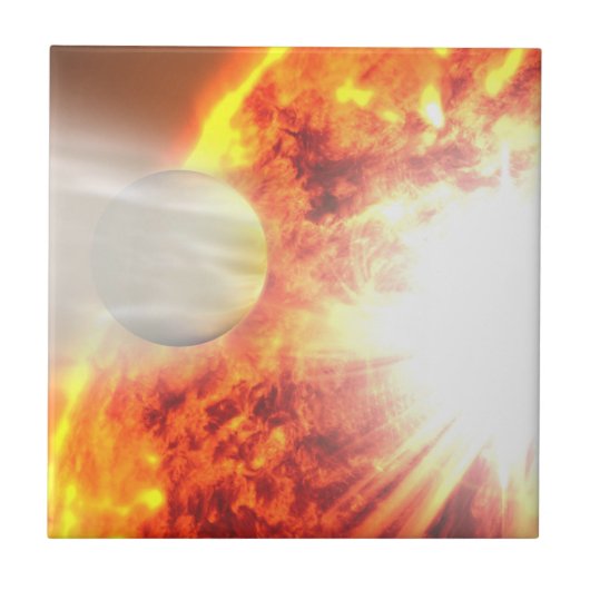 Verdunstung der Atmosphäre von Hd 189733b Fliese (Vorderseite)