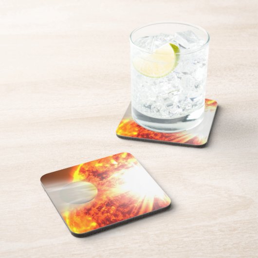 Verdunstung der Atmosphäre von Hd 189733b Getränkeuntersetzer (Rechte Seite)