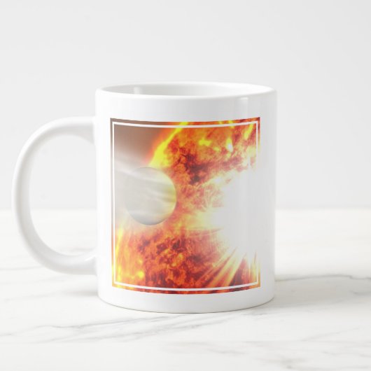 Verdunstung der Atmosphäre von Hd 189733b Jumbo-Tasse (Links)