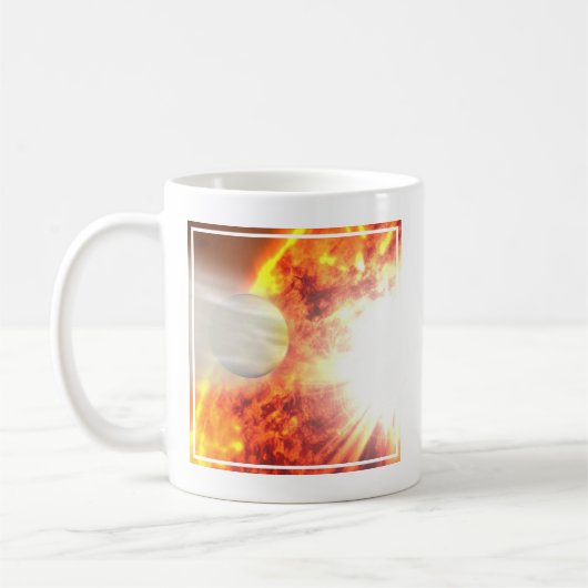 Verdunstung der Atmosphäre von Hd 189733b Kaffeetasse (Links)