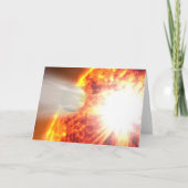 Verdunstung der Atmosphäre von Hd 189733b Karte (Vorderseite)