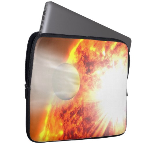 Verdunstung der Atmosphäre von Hd 189733b Laptopschutzhülle (Vorne Rechts)