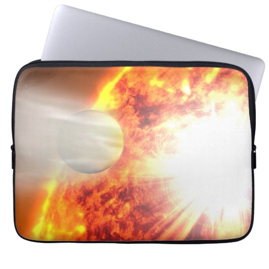 Verdunstung der Atmosphäre von Hd 189733b Laptopschutzhülle (Vorderseite)