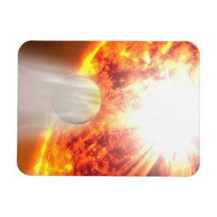 Verdunstung der Atmosphäre von Hd 189733b Magnet