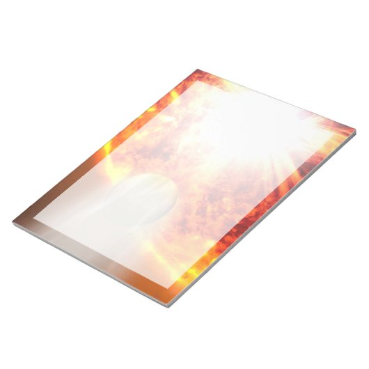 Verdunstung der Atmosphäre von Hd 189733b Notizblock (angewinkelt)