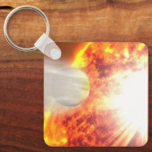 Verdunstung der Atmosphäre von Hd 189733b Schlüsselanhänger (Vorderseite)