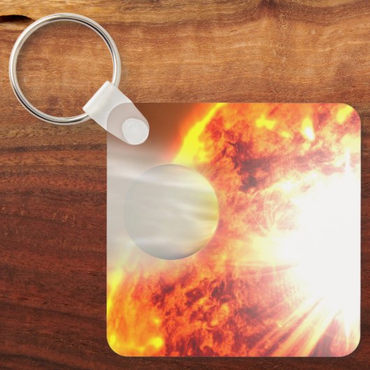 Verdunstung der Atmosphäre von Hd 189733b Schlüsselanhänger (Vorderseite)