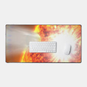 Verdunstung der Atmosphäre von Hd 189733b Schreibtischunterlage (Tastatur & Maus)