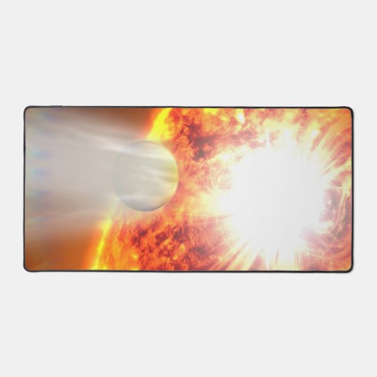 Verdunstung der Atmosphäre von Hd 189733b Schreibtischunterlage (Vorderseite)
