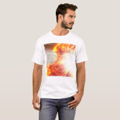 Verdunstung der Atmosphäre von Hd 189733b T-Shirt (Vorne ganz)