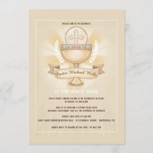 Verehrte Chalice-Ruhestandsfeier Einladung