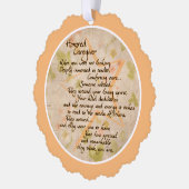 Verehrte Karriere-Papier-Card-Verzierung Ornament Karte (Links)