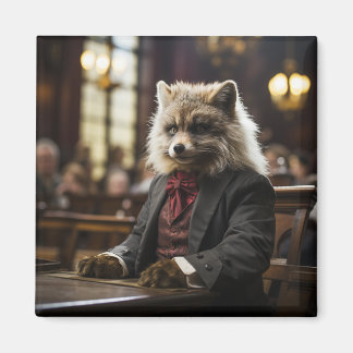 Verehrte Tiere des Hofes #4 Magnet