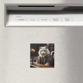 Verehrte Tiere vom Hof #7 Magnet (In Situ (Geschirrspüler))