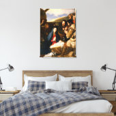 Verehrung der Hirten, 1650 Leinwanddruck (Insitu (Schlafzimmer))