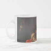 Verehrung der Hirten (Caravaggio) Mattglastasse (Links)