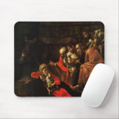 Verehrung der Hirten (Caravaggio) Mousepad (Mit Mouse)