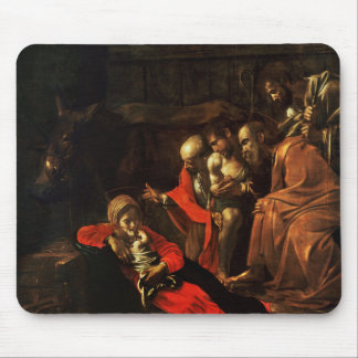 Verehrung der Hirten (Caravaggio) Mousepad
