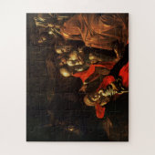 Verehrung der Hirten (Caravaggio) Puzzle (Vertikal)