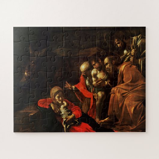 Verehrung der Hirten (Caravaggio) Puzzle (Horizontal)