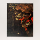 Verehrung der Hirten (Caravaggio) Puzzle (Vertikal)